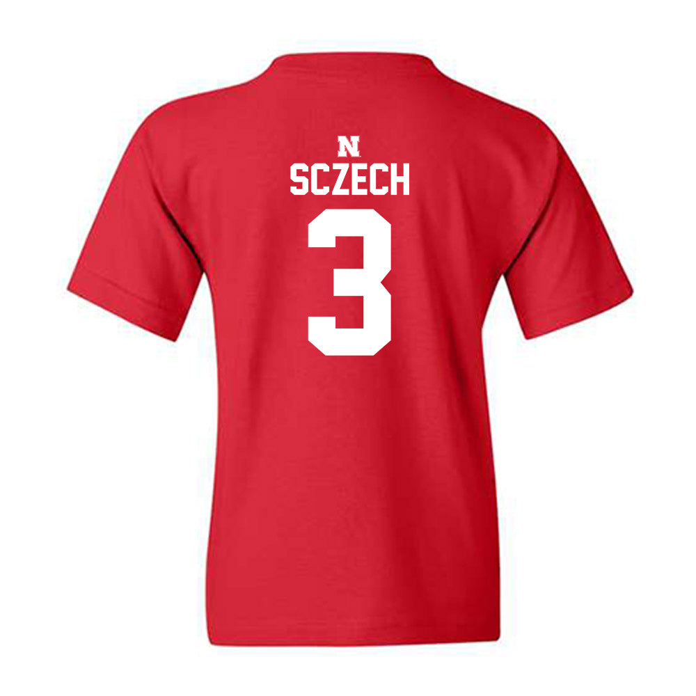 Nebraska - NCAA Women's Volleyball : Allie Sczech - Classic Shersey Youth T-Shirt-1