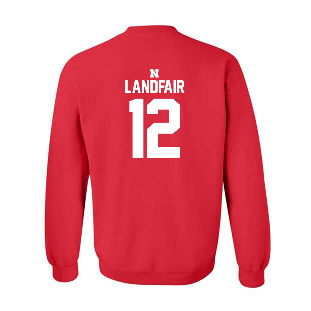 Nebraska - NCAA Women's Volleyball : Taylor Landfair - Crewneck Sweatshirt