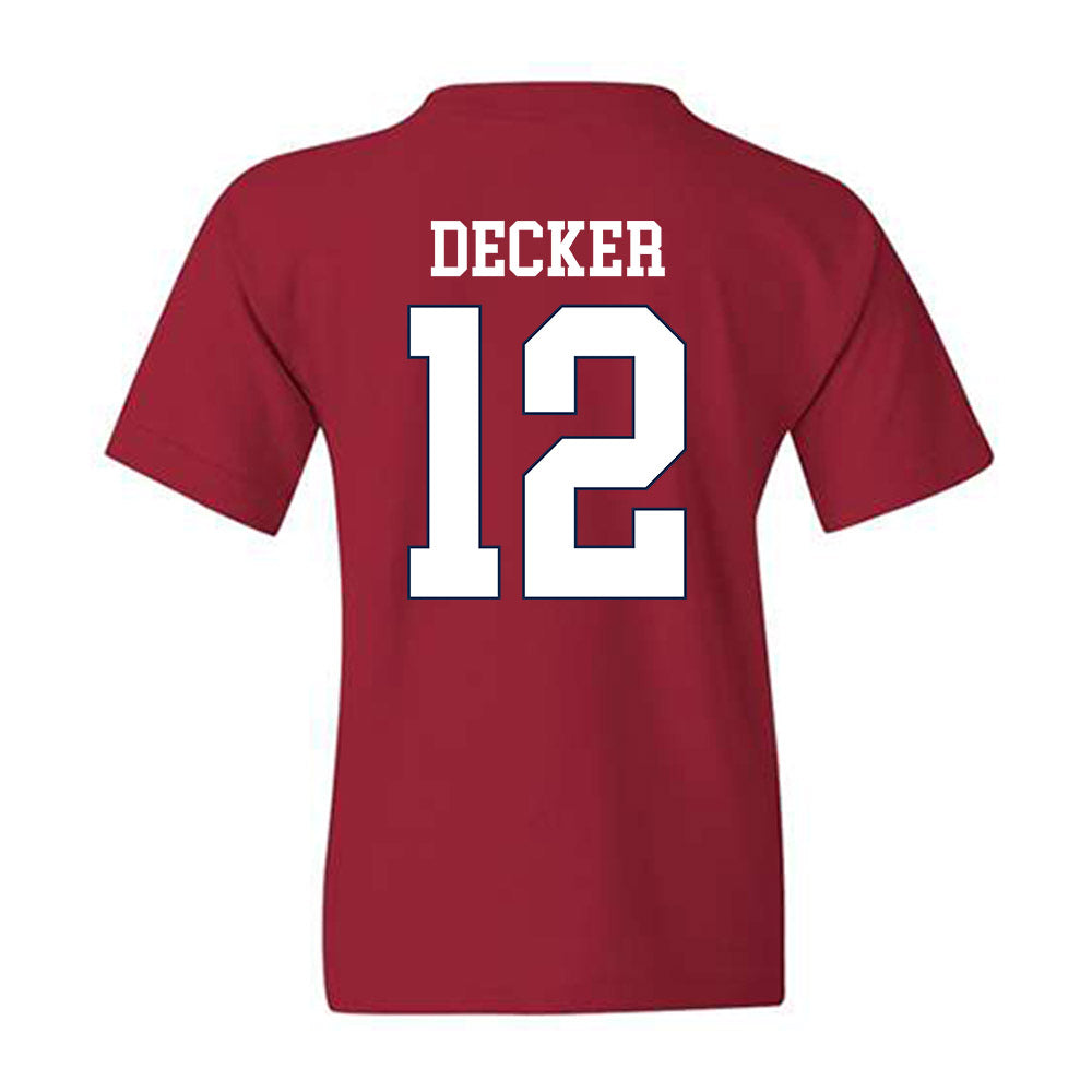 Ole Miss - NCAA Baseball : Dominic Decker - Classic Shersey Youth T-Shirt-1