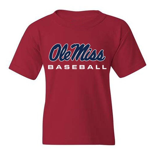 Ole Miss - NCAA Baseball : Luke Cheng - Classic Shersey Youth T-Shirt-0