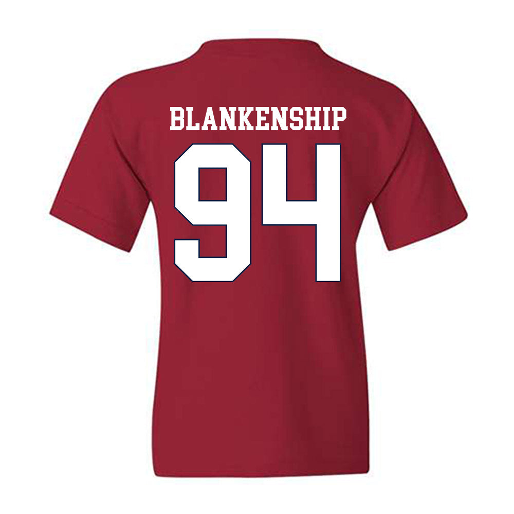 Ole Miss - NCAA Football : Caleb Blankenship - Classic Shersey Youth T-Shirt-1