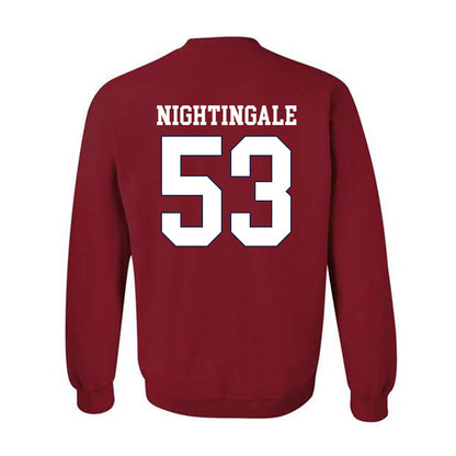 Ole Miss - NCAA Football : Trey Nightingale - Classic Shersey Crewneck Sweatshirt-1
