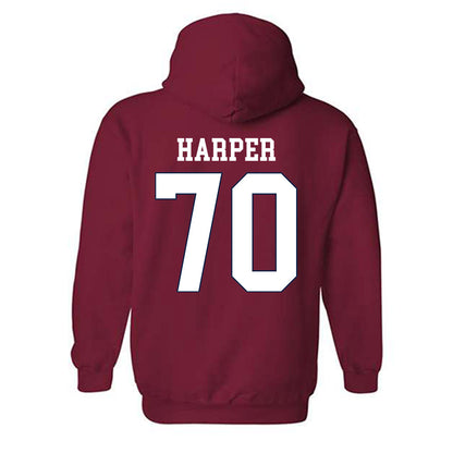 Ole Miss - NCAA Football : Devin Harper - Classic Shersey Hooded Sweatshirt-1