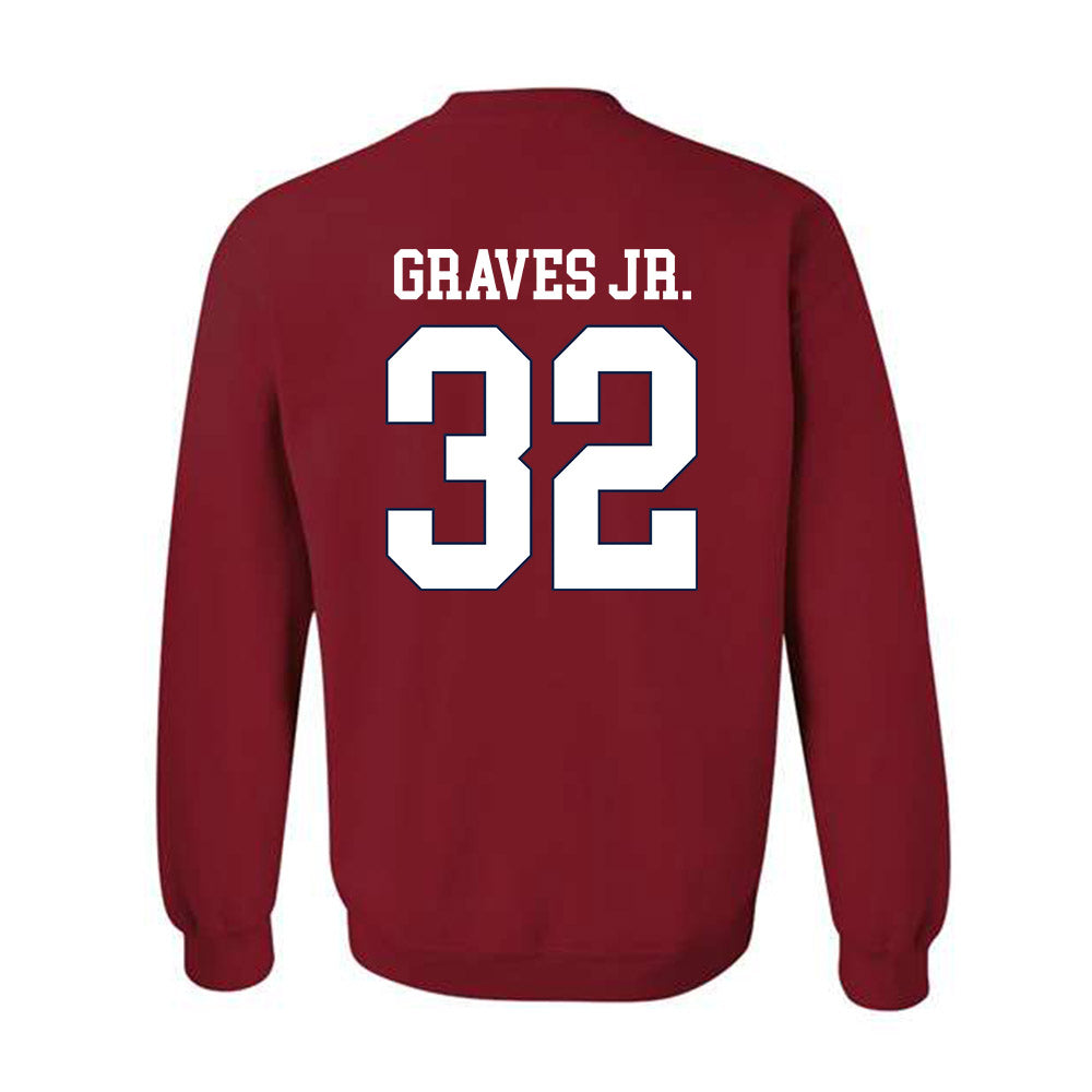 Ole Miss - NCAA Football : Chris Graves Jr. - Classic Shersey Crewneck Sweatshirt-1