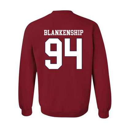 Ole Miss - NCAA Football : Caleb Blankenship - Classic Shersey Crewneck Sweatshirt-1