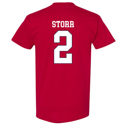 Ole Miss - NCAA Men's Basketball : AJ Storr - Classic Shersey T-Shirt-1