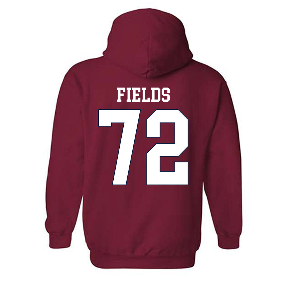 Ole Miss - NCAA Football : Ethan Fields - Hooded Sweatshirt Classic Shersey