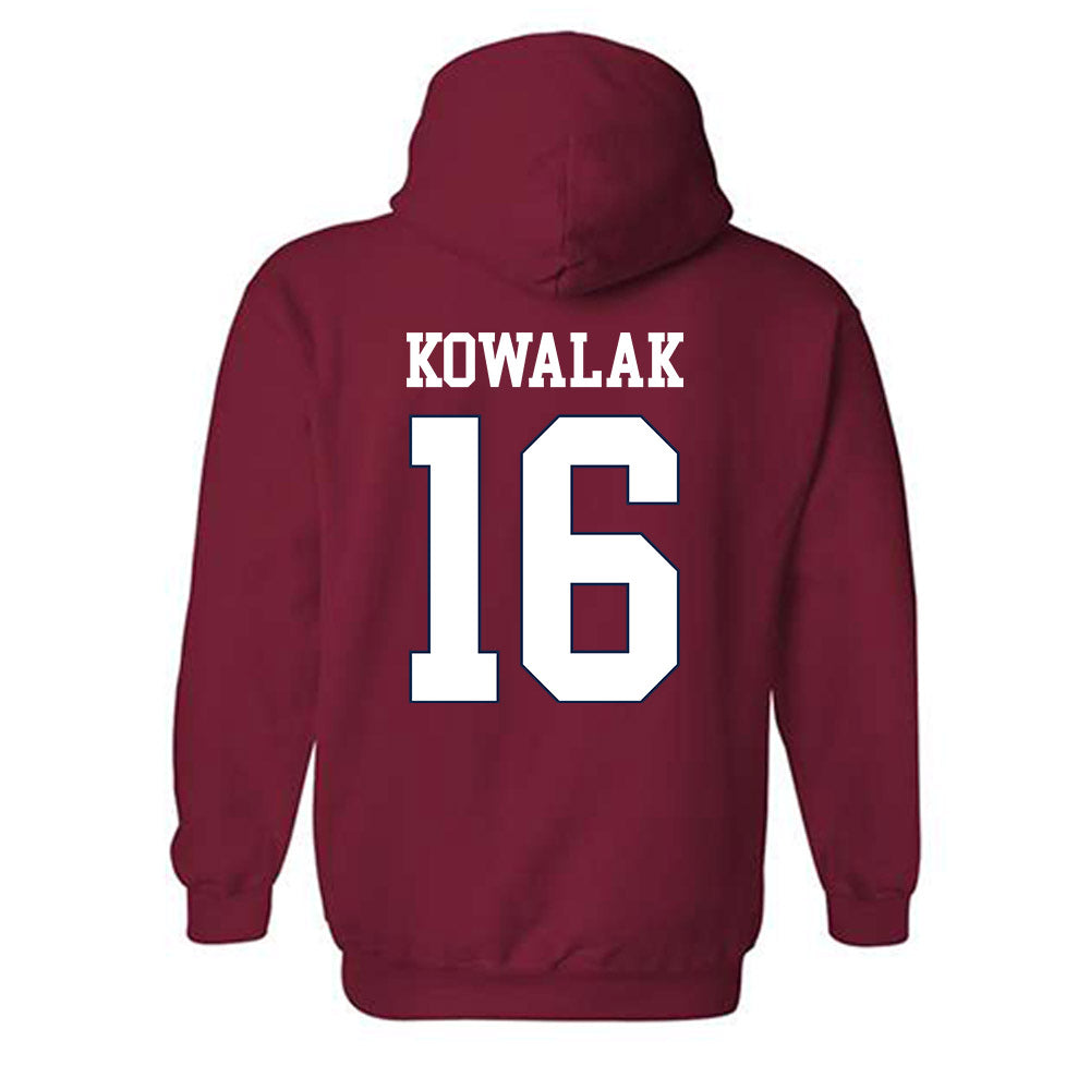 Ole Miss - NCAA Football : Justin Kowalak - Hooded Sweatshirt