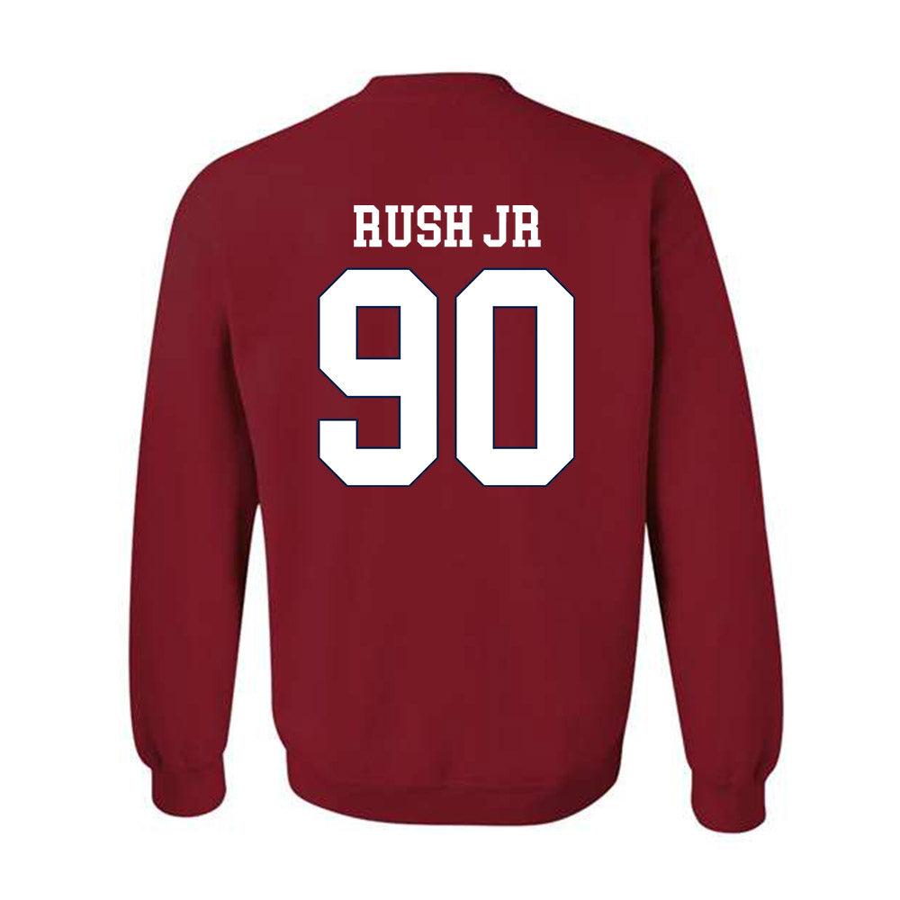 Ole Miss - NCAA Football : Jeffery Rush Jr - Classic Shersey Crewneck Sweatshirt-1