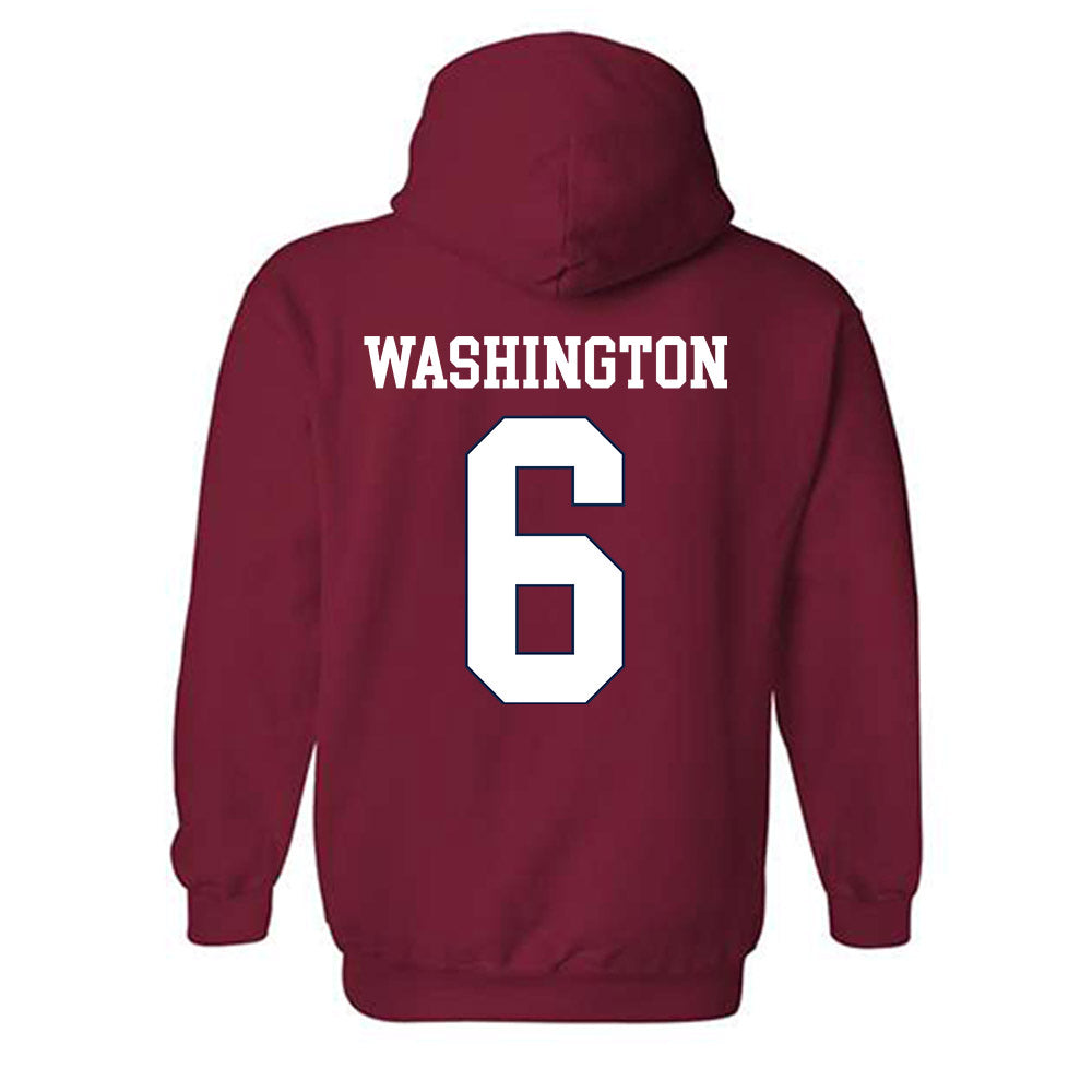 Ole Miss - NCAA Women's Volleyball : Nia Washington - Classic Shersey Hooded Sweatshirt-1