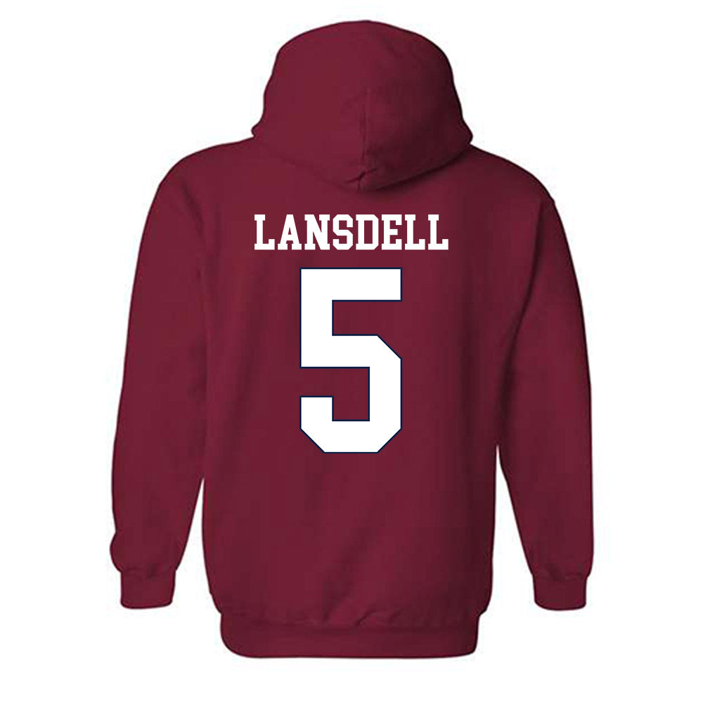 Ole Miss - NCAA Softball : Ashton Lansdell - Classic Shersey Hooded Sweatshirt-1