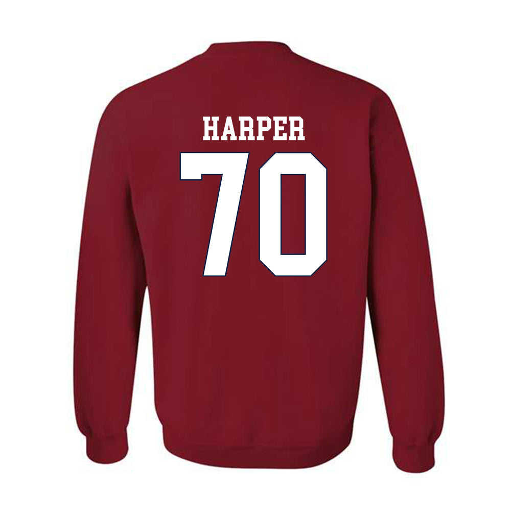 Ole Miss - NCAA Football : Devin Harper - Classic Shersey Crewneck Sweatshirt-1