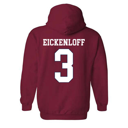 Ole Miss - NCAA Women's Volleyball : Carson Eickenloff - Classic Shersey Hooded Sweatshirt-1