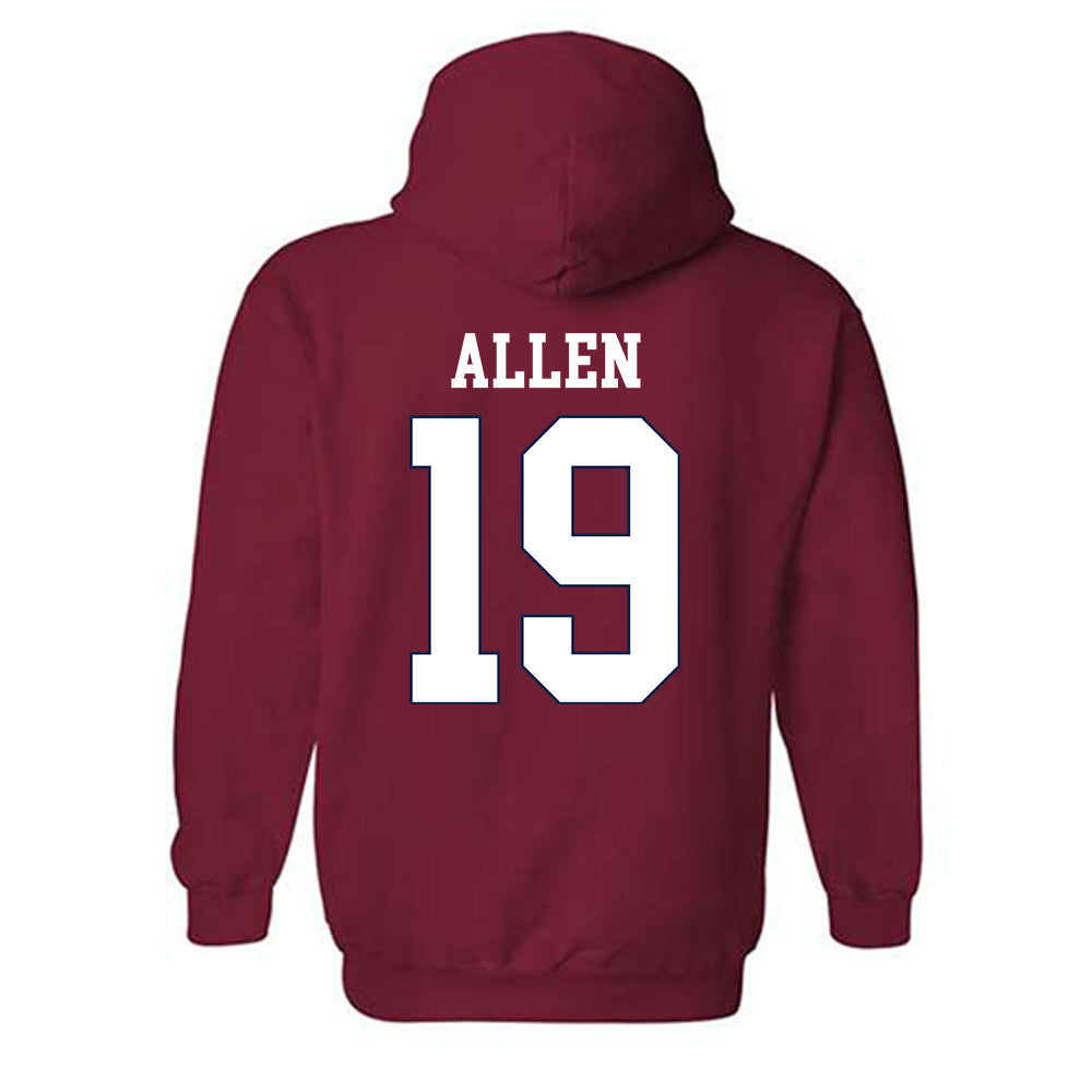 Ole Miss - NCAA Women's Soccer : bekah allen - Classic Shersey Hooded Sweatshirt-1