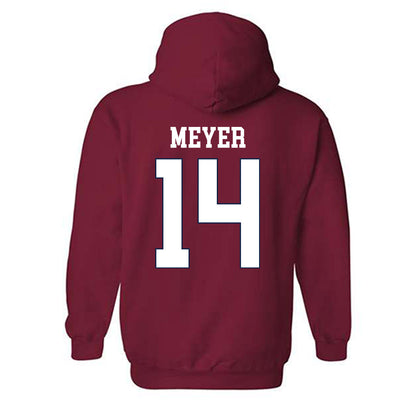 Ole Miss - NCAA Women's Volleyball : Shayla Meyer - Classic Shersey Hooded Sweatshirt-1