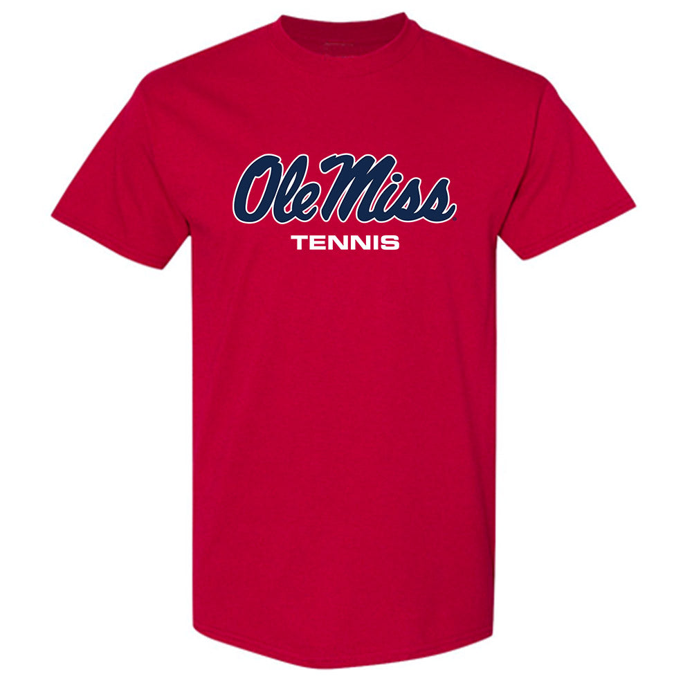 Ole Miss - NCAA Men's Tennis : Matthieu Chambonniere - Classic Shersey T-Shirt-0