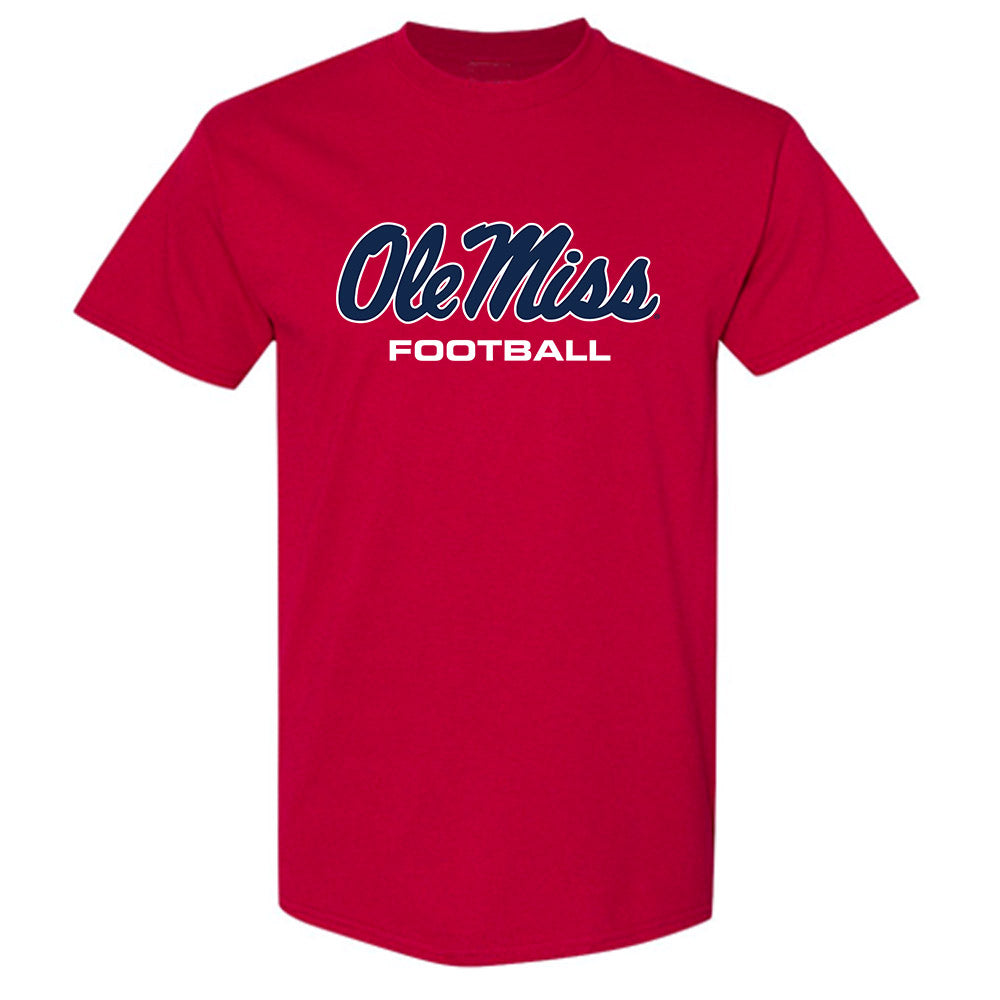 Ole Miss - NCAA Football : Caleb Blankenship - Classic Shersey T-Shirt-0