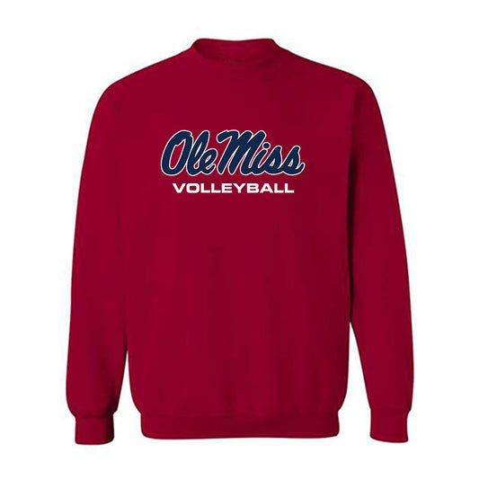 Ole Miss - NCAA Women's Volleyball : Caroline Ellis - Classic Shersey Crewneck Sweatshirt-0