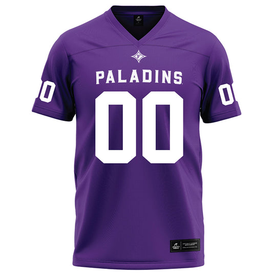 Furman - NCAA Football : Charlie Krappman - Purple Football Jersey-0