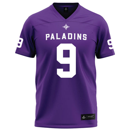 Furman - NCAA Football : Keith Hamilton - Purple Football Jersey-0