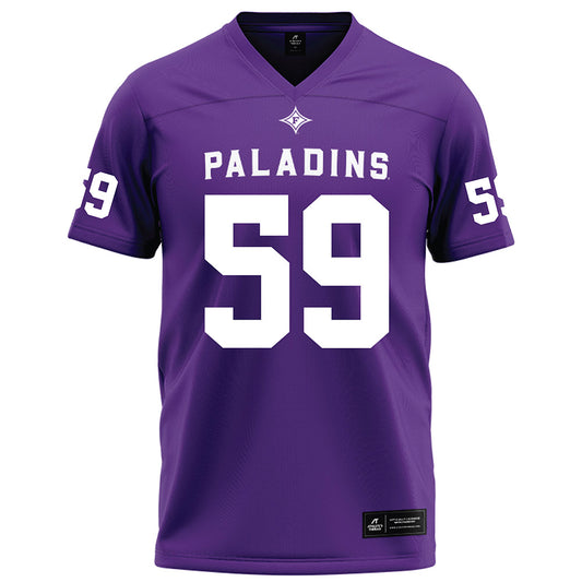 Furman - NCAA Football : Ty Kauserud - Purple Football Jersey