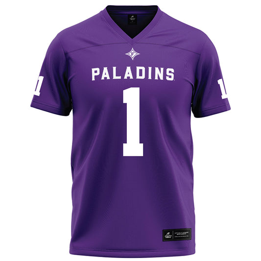 Furman - NCAA Football : Taylen Blaylock - Purple Football Jersey-0