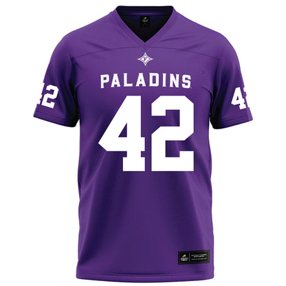 Furman - NCAA Football : Jakeman Pendleton - Purple Football Jersey-0