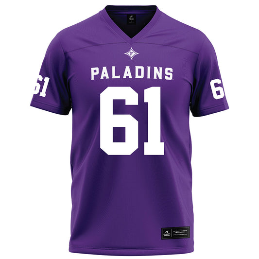 Furman - NCAA Football : Brady Smith - Purple Football Jersey-0