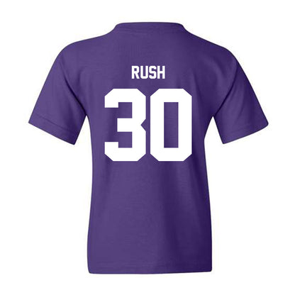 Furman - NCAA Football : Quay Rush - Youth T-Shirt Replica Shersey