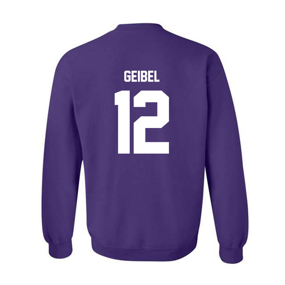 Furman - NCAA Football : Brady Geibel - Replica Shersey Crewneck Sweatshirt-1