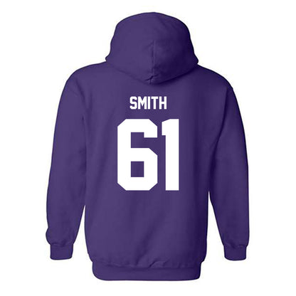 Furman - NCAA Football : Brady Smith - Replica Shersey Hooded Sweatshirt-1