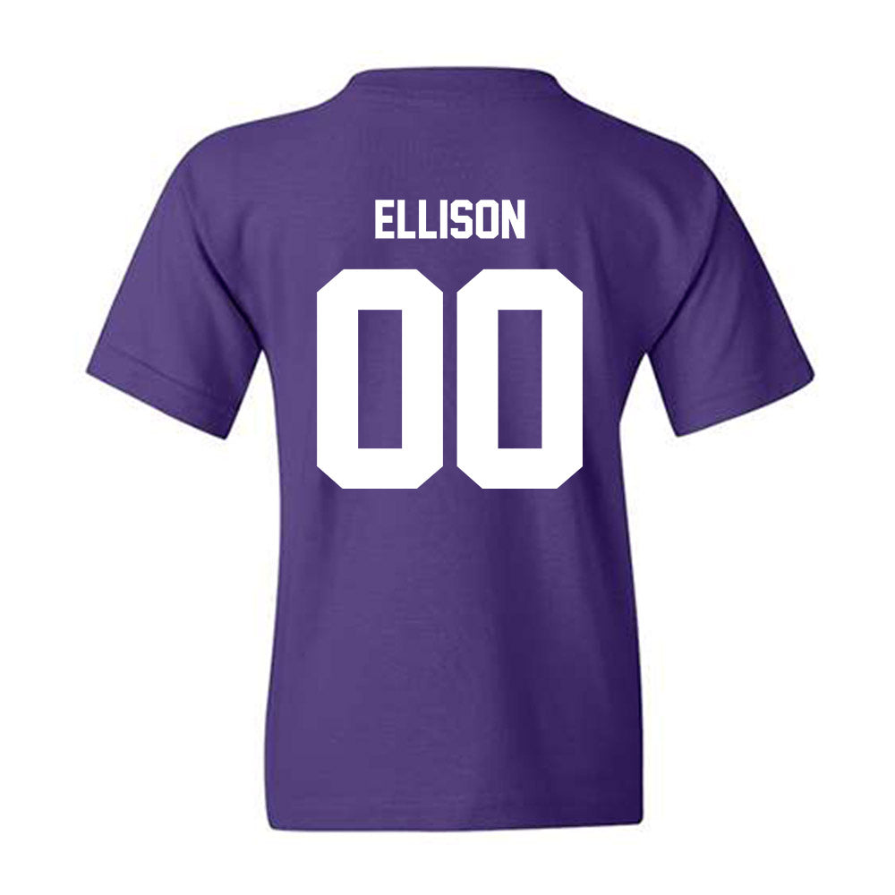 Furman - NCAA Football : Caleb Ellison - Replica Shersey Youth T-Shirt-1
