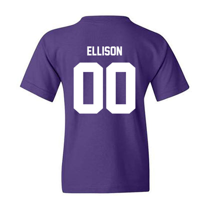 Furman - NCAA Football : Caleb Ellison - Replica Shersey Youth T-Shirt-1