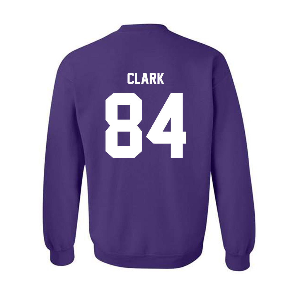 Furman - NCAA Football : Riley Clark - Replica Shersey Crewneck Sweatshirt