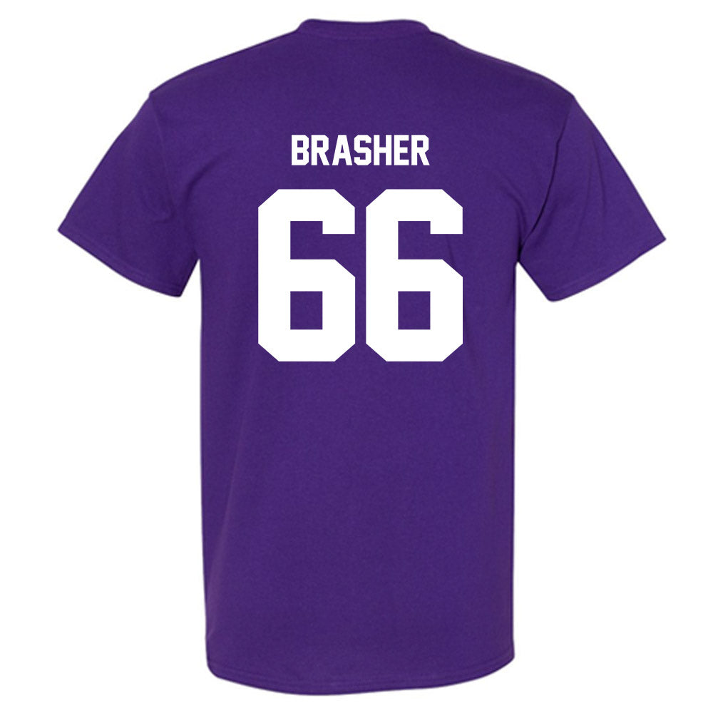 Furman - NCAA Football : Eli Brasher - Replica Shersey T-Shirt-1