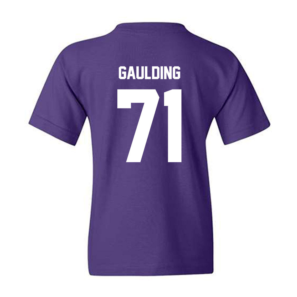 Furman - NCAA Football : Edwin Gaulding - Replica Shersey Youth T-Shirt-1