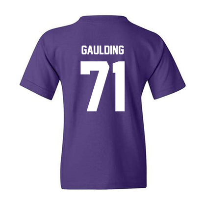 Furman - NCAA Football : Edwin Gaulding - Replica Shersey Youth T-Shirt-1