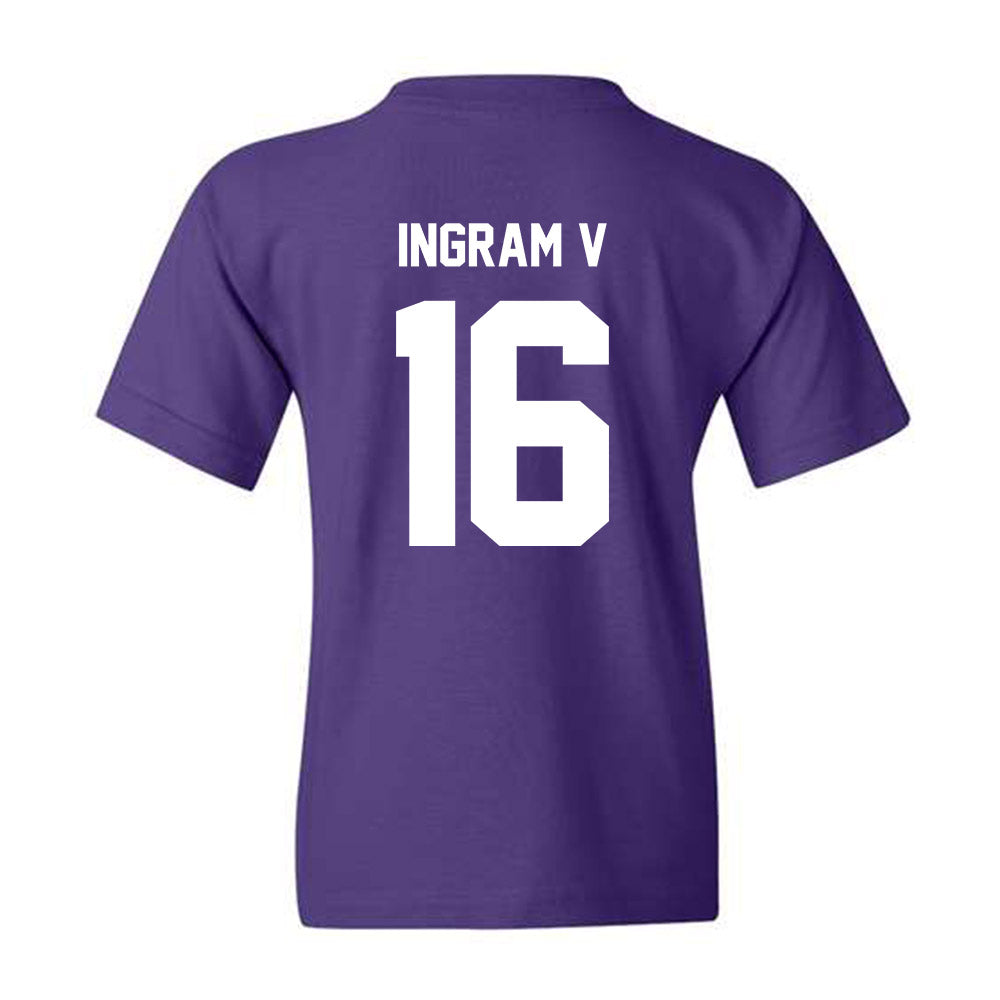 Furman - NCAA Football : Charles Ingram V - Replica Shersey Youth T-Shirt