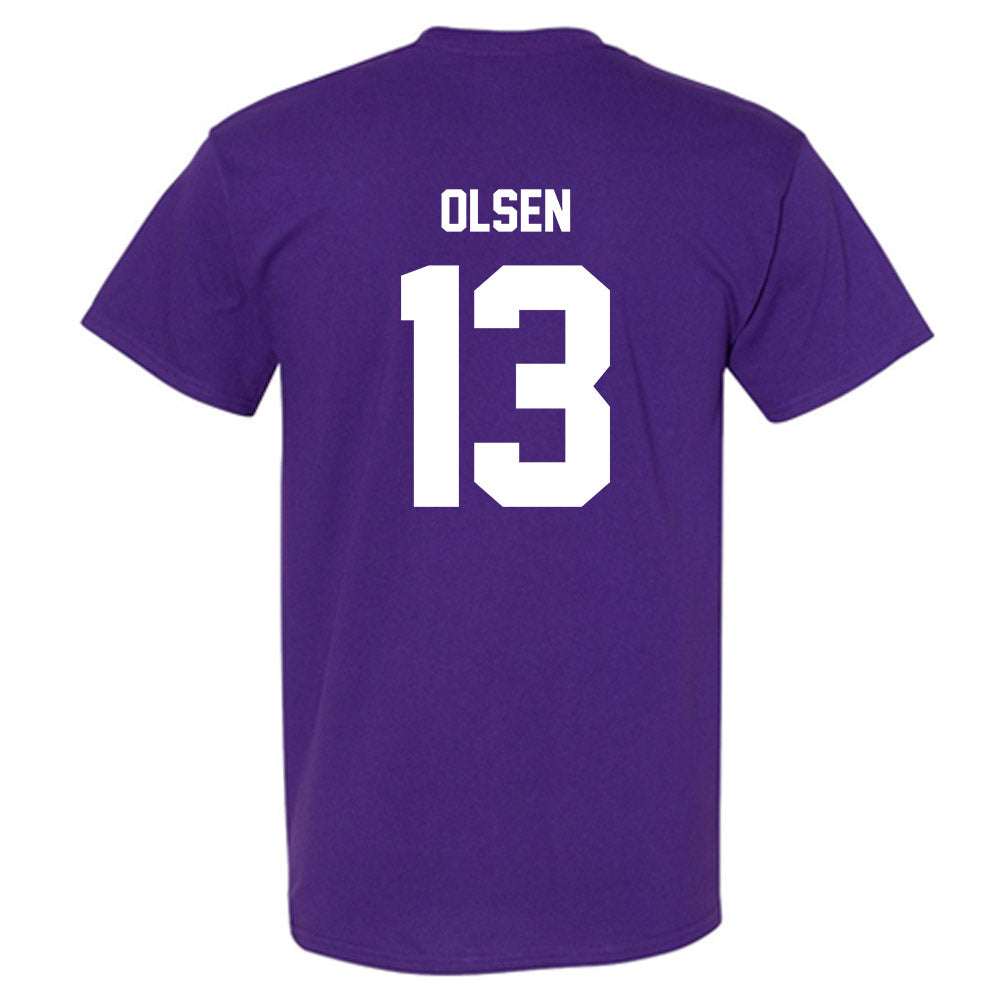 Furman - NCAA Football : Ian Olsen - Replica Shersey T-Shirt-1