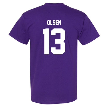 Furman - NCAA Football : Ian Olsen - Replica Shersey T-Shirt-1