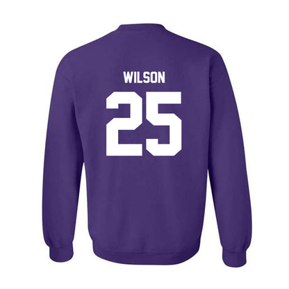 Furman - NCAA Football : Caden Wilson - Replica Shersey Crewneck Sweatshirt-1
