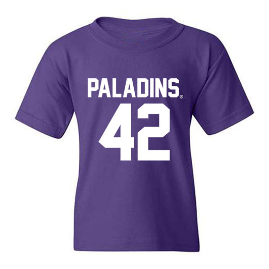 Furman - NCAA Football : Jakeman Pendleton - Replica Shersey Youth T-Shirt-0
