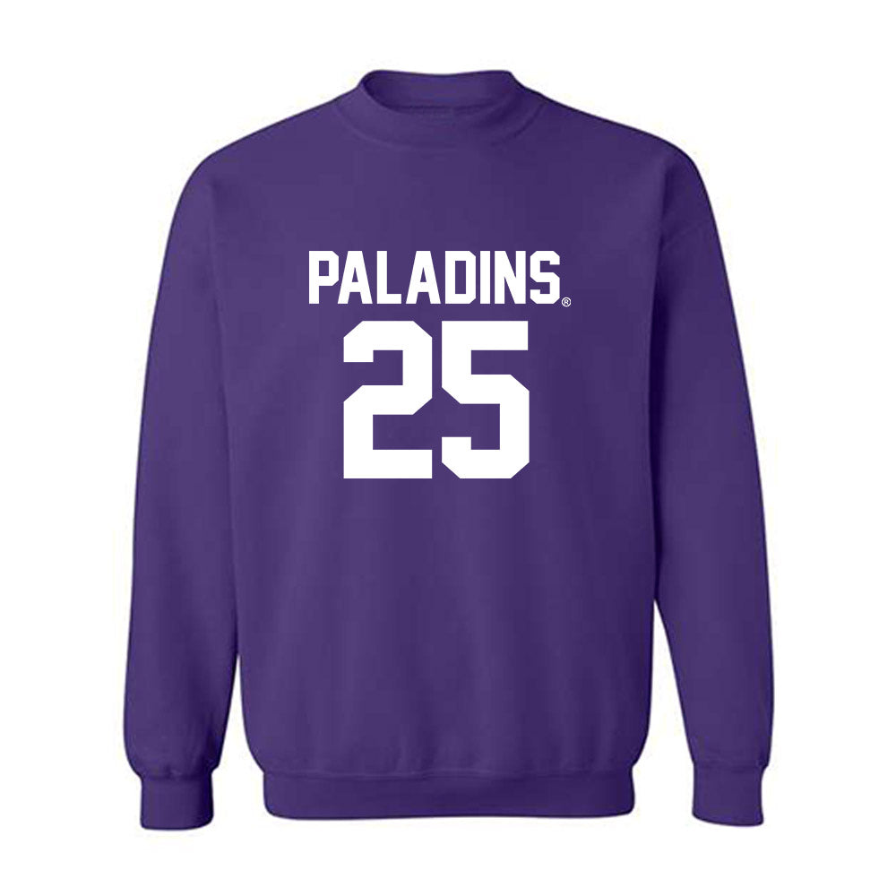 Furman - NCAA Football : Caden Wilson - Replica Shersey Crewneck Sweatshirt-0