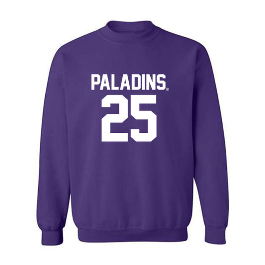 Furman - NCAA Football : Caden Wilson - Replica Shersey Crewneck Sweatshirt-0
