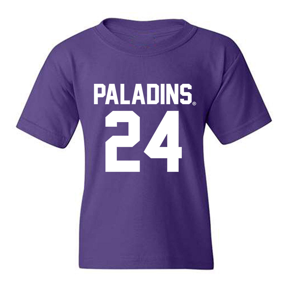 Furman - NCAA Football : Raleigh Herbert - Replica Shersey Youth T-Shirt-0