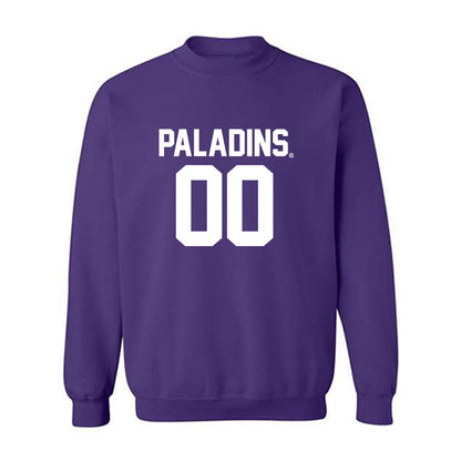 Furman - NCAA Football : Charlie Krappman - Replica Shersey Crewneck Sweatshirt-0