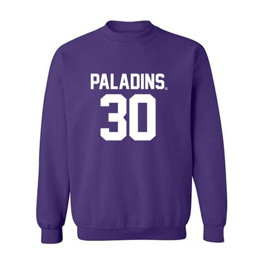 Furman - NCAA Football : Quay Rush - Crewneck Sweatshirt Replica Shersey