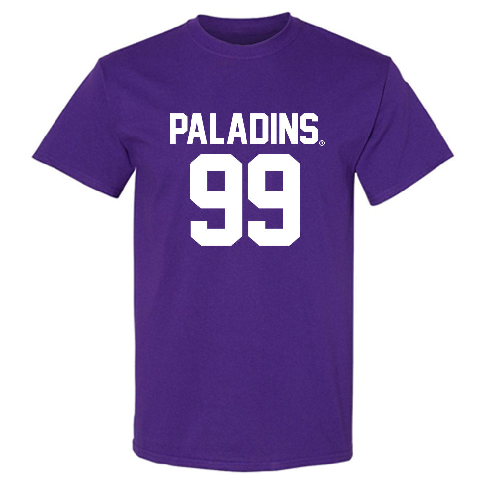 Furman - NCAA Football : Bruce Knauber - Replica Shersey T-Shirt-0