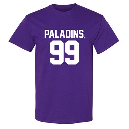 Furman - NCAA Football : Bruce Knauber - Replica Shersey T-Shirt-0