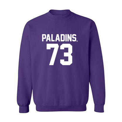 Furman - NCAA Football : Noah Akinsola - Replica Shersey Crewneck Sweatshirt-0